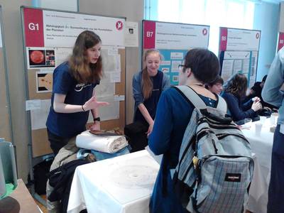 Nana und Christina "Abhängigkeit der Sonnenflecken von der Konstellation der Planeten"